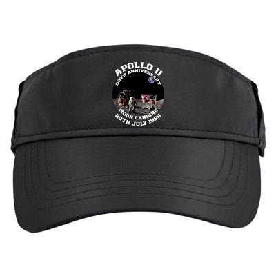 Apollo 11 Moon Landing July 20th 1969 Adult Drive Performance Visor