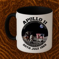 Apollo 11 Moon Landing July 20th 1969 Mug