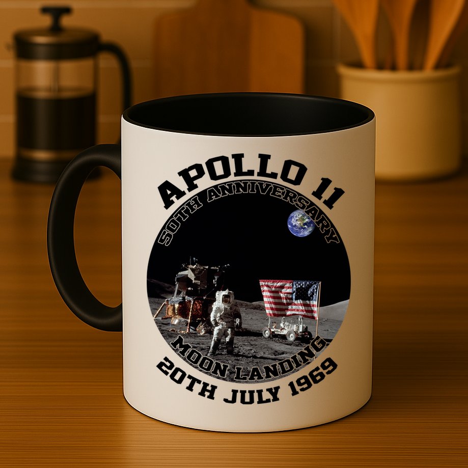 Apollo 11 Moon Landing July 20th 1969 Mug