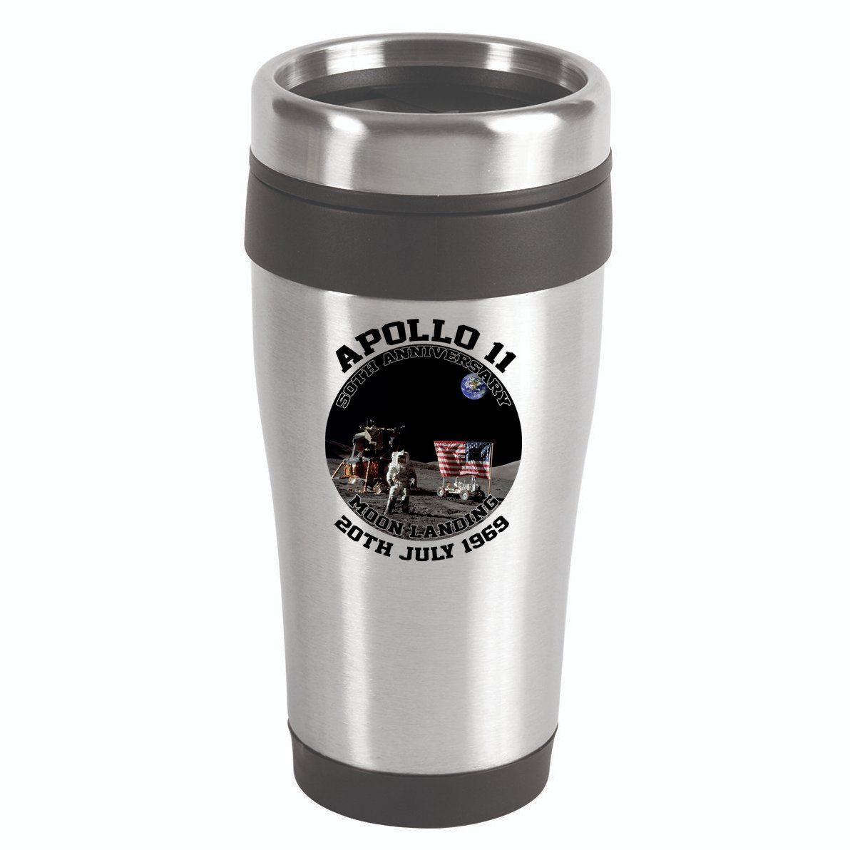 Apollo 11 Moon Landing July 20th 1969 16oz Travel Tumbler
