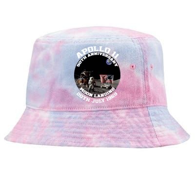 Apollo 11 Moon Landing July 20th 1969 Tie-Dyed Bucket Hat