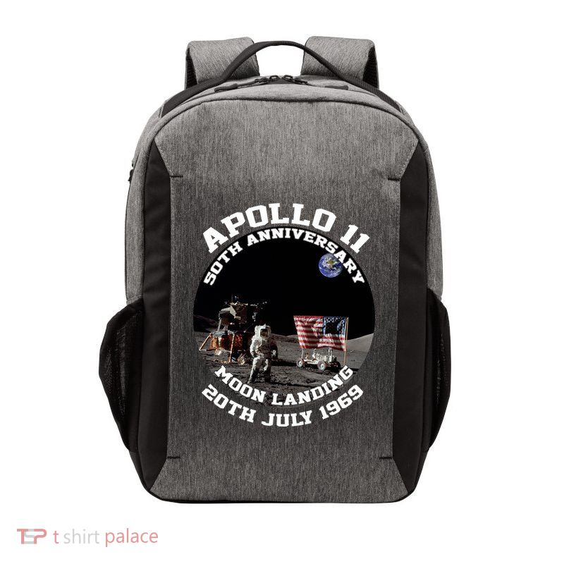 Apollo 11 Moon Landing July 20th 1969 Vector Backpack