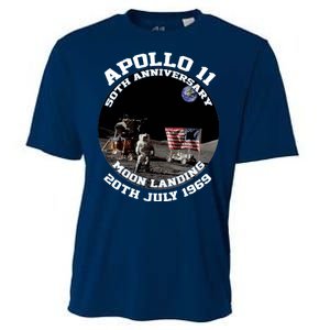 Apollo 11 Moon Landing July 20th 1969 Cooling Performance Crew T-Shirt