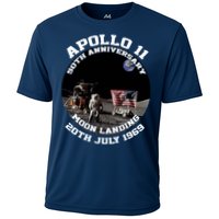 Apollo 11 Moon Landing July 20th 1969 Cooling Performance Crew T-Shirt