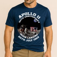 Apollo 11 Moon Landing July 20th 1969 Cooling Performance Crew T-Shirt