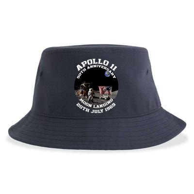 Apollo 11 Moon Landing July 20th 1969 Sustainable Bucket Hat