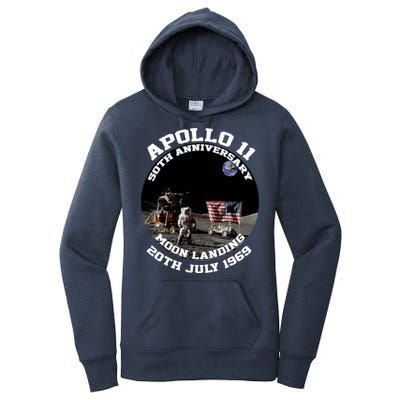 Apollo 11 Moon Landing July 20th 1969 Women's Pullover Hoodie