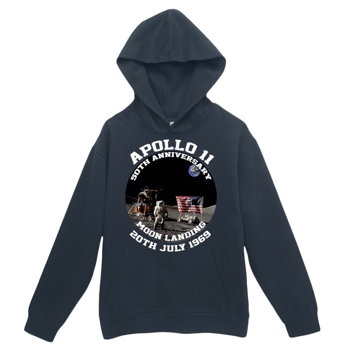 Apollo 11 Moon Landing July 20th 1969 Urban Pullover Hoodie