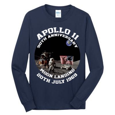 Apollo 11 Moon Landing July 20th 1969 Tall Long Sleeve T-Shirt