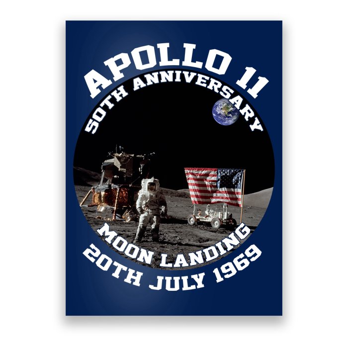 Apollo 11 Moon Landing July 20th 1969 Poster