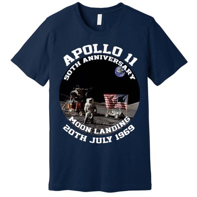 Apollo 11 Moon Landing July 20th 1969 Premium T-Shirt