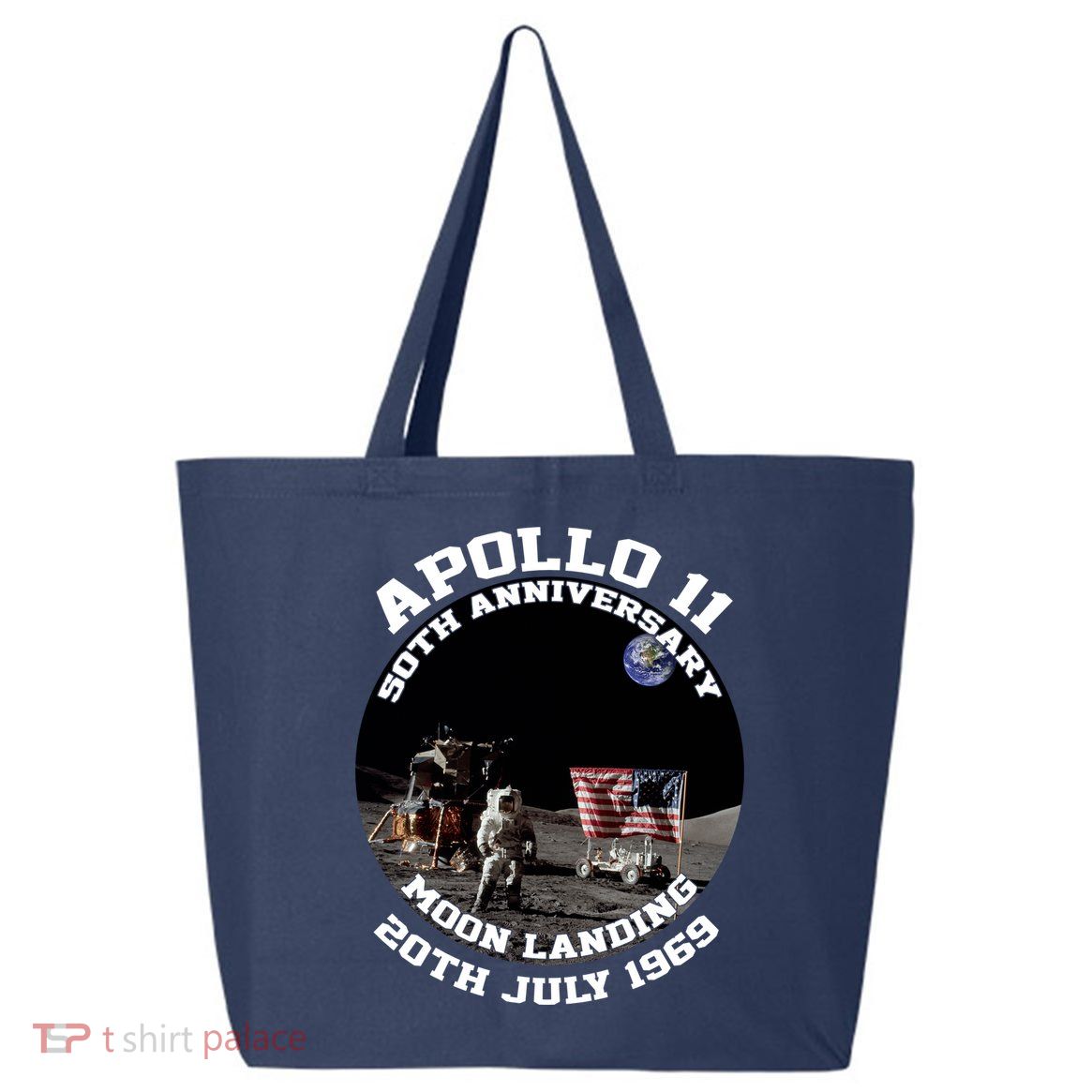 Apollo 11 Moon Landing July 20th 1969 25L Jumbo Tote