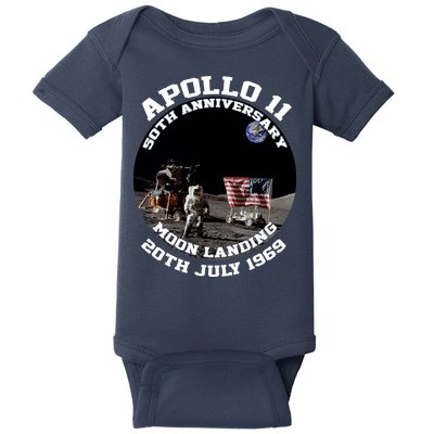 Apollo 11 Moon Landing July 20th 1969 Baby Bodysuit