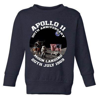 Apollo 11 Moon Landing July 20th 1969 Toddler Sweatshirt