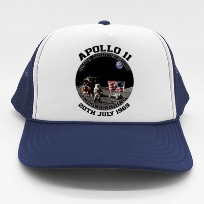 Apollo 11 Moon Landing July 20th 1969 Trucker Hat