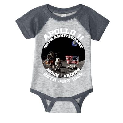 Apollo 11 Moon Landing July 20th 1969 Infant Baby Jersey Bodysuit
