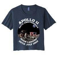 Apollo 11 Moon Landing July 20th 1969 Crop Top