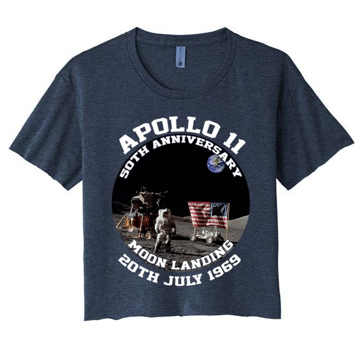 Apollo 11 Moon Landing July 20th 1969 Crop Top