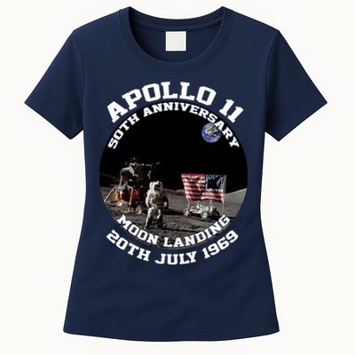 Apollo 11 Moon Landing July 20th 1969 Womens T-Shirt