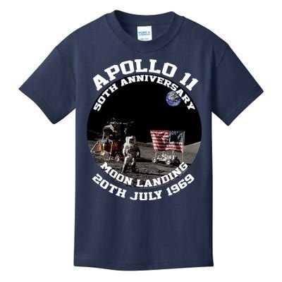 Apollo 11 Moon Landing July 20th 1969 Kids T-Shirt
