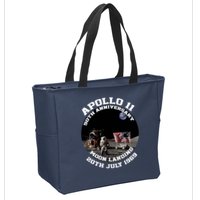 Apollo 11 Moon Landing July 20th 1969 Zip Tote Bag
