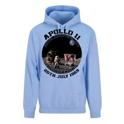 Apollo 11 Moon Landing July 20th 1969 Unisex Surf Hoodie