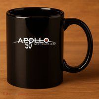 Apollo 11 Next Giant Leap 50th Anniversary  11oz C Handle Ceramic Mug