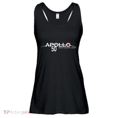 Apollo 11 Next Giant Leap 50th Anniversary  Ladies Essential Flowy Tank