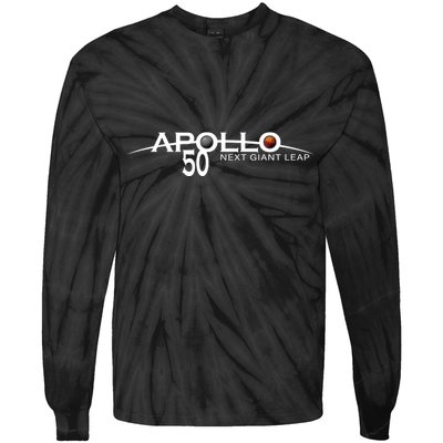 Apollo 11 Next Giant Leap 50th Anniversary  Tie-Dye Long Sleeve Shirt