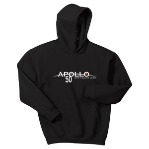 Apollo 11 Next Giant Leap 50th Anniversary  Kids Hoodie