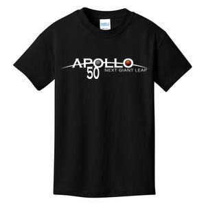 Apollo 11 Next Giant Leap 50th Anniversary  Kids T-Shirt