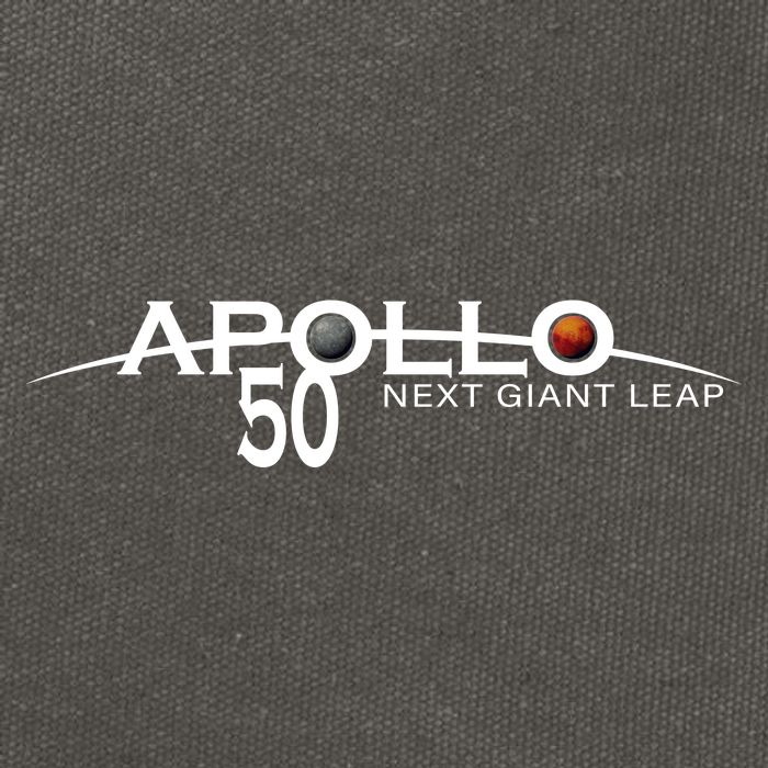 Apollo 11 Next Giant Leap 50th Anniversary  Cotton Canvas Backpack