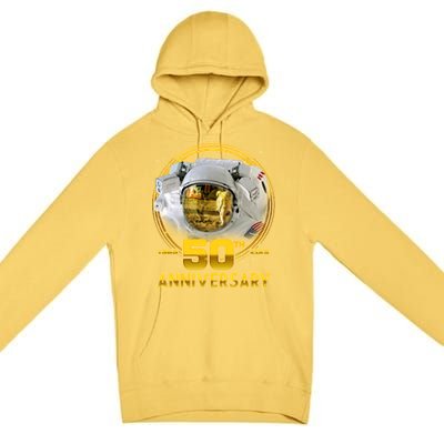 Apollo Landing 50th Golden Anniversary Premium Pullover Hoodie