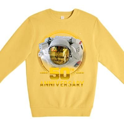 Apollo Landing 50th Golden Anniversary Premium Crewneck Sweatshirt