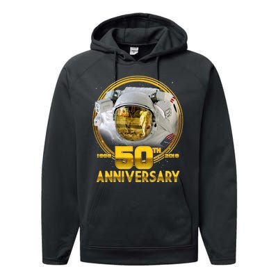 Apollo Landing 50th Golden Anniversary Performance Fleece Hoodie