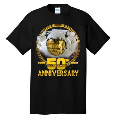 Apollo Landing 50th Golden Anniversary Tall T-Shirt