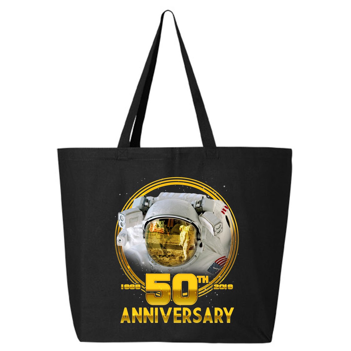 Apollo Landing 50th Golden Anniversary 25L Jumbo Tote