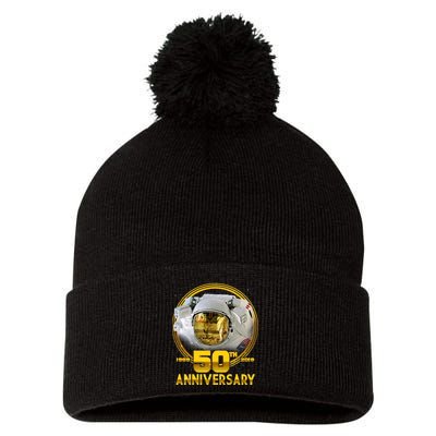 Apollo Landing 50th Golden Anniversary Pom Pom 12in Knit Beanie