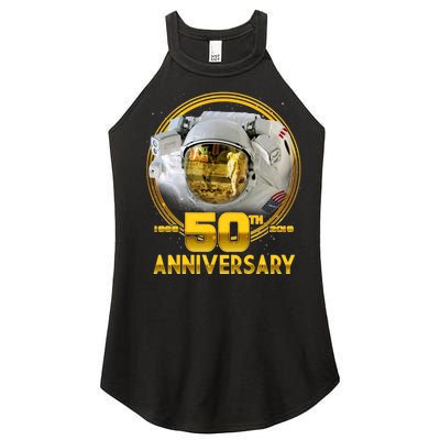 Apollo Landing 50th Golden Anniversary Women’s Perfect Tri Rocker Tank