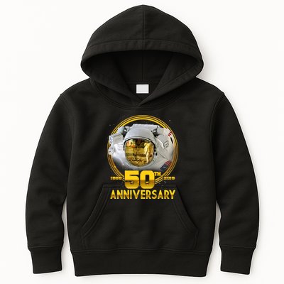 Apollo Landing 50th Golden Anniversary Kids Hoodie