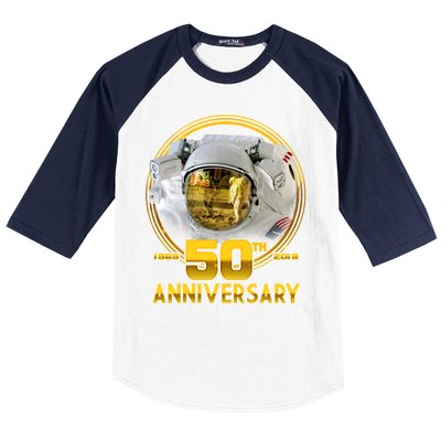 Apollo Landing 50th Golden Anniversary Baseball Sleeve Shirt