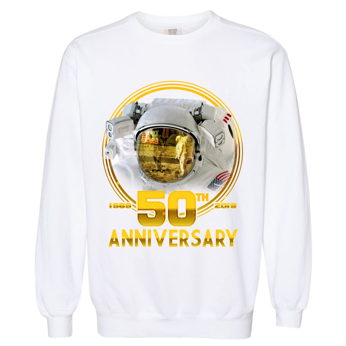 Apollo Landing 50th Golden Anniversary Garment-Dyed Sweatshirt