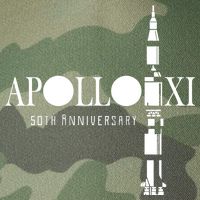 Apollo XI 50th Anniversary Moon Landing Legacy Tie Dye Trucker Hat