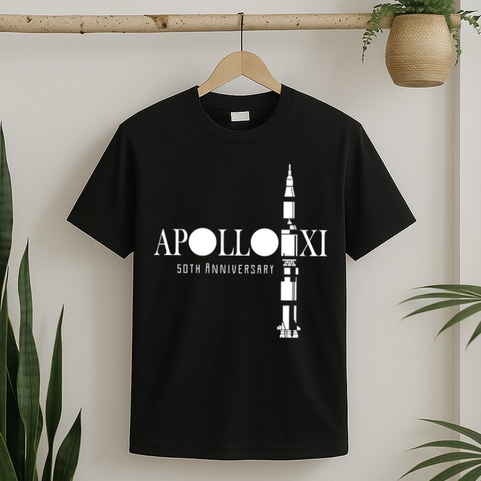 Apollo XI 50th Anniversary Moon Landing T-Shirt