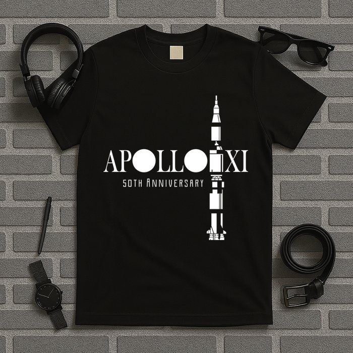 Apollo XI 50th Anniversary Moon Landing T-Shirt