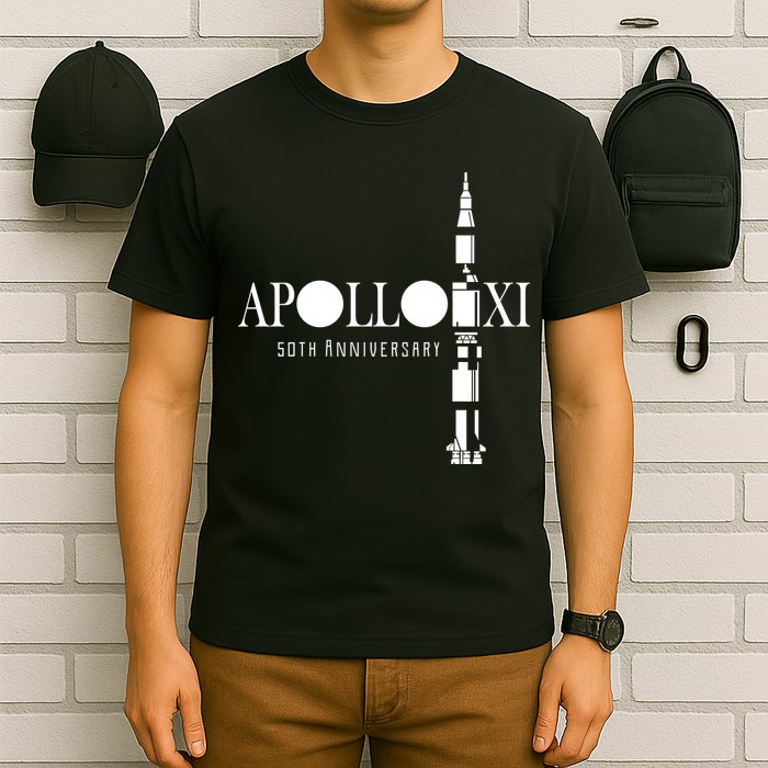 Apollo XI 50th Anniversary Moon Landing T-Shirt