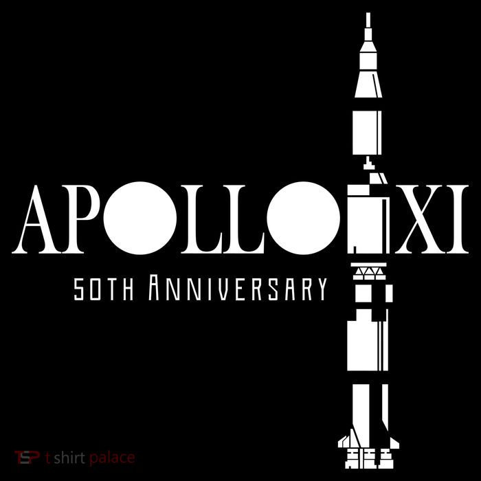 Apollo XI 50th Anniversary Moon Landing Button