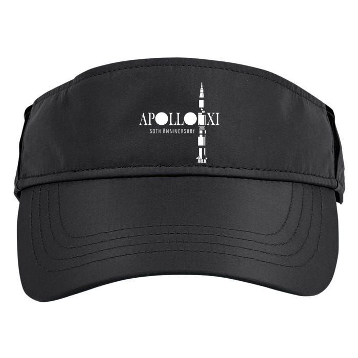 Apollo XI 50th Anniversary Moon Landing Adult Drive Performance Visor