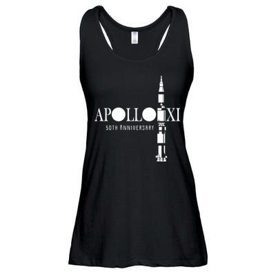 Apollo XI 50th Anniversary Moon Landing Ladies Essential Flowy Tank