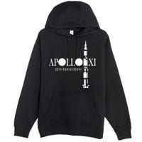 Apollo XI 50th Anniversary Moon Landing Premium Pullover Hoodie